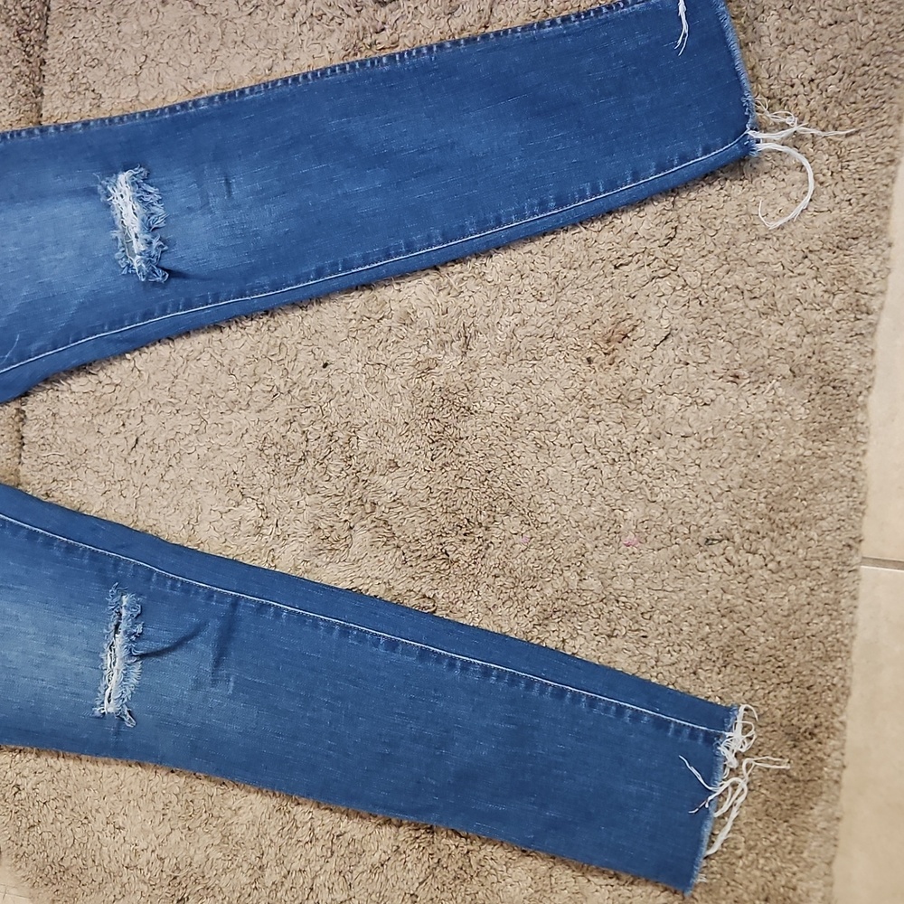 Madewell Blue High Rise Roadtripper Jeans Size 27 - Picture 11 of 13